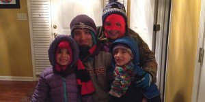 family-snow-time